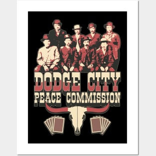 Dodge City Peace Commission Posters and Art